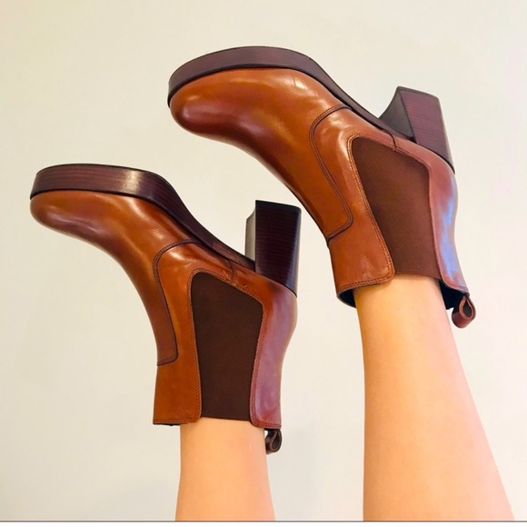 Pons Quintana Heeled Leather Ankle Boot Size 39 - Picture 3 of 9